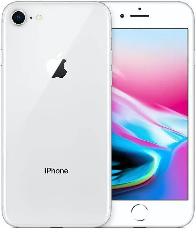 Main image of Apple iPhone 8 A1863 (Fully Unlocked) 256GB Silver (Grade A+)