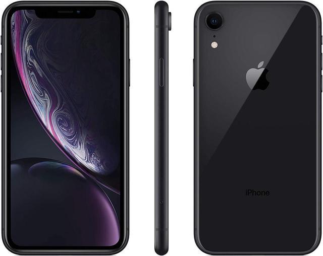 Refurbished: Apple iPhone XR A1984 (Fully Unlocked) 128GB Black