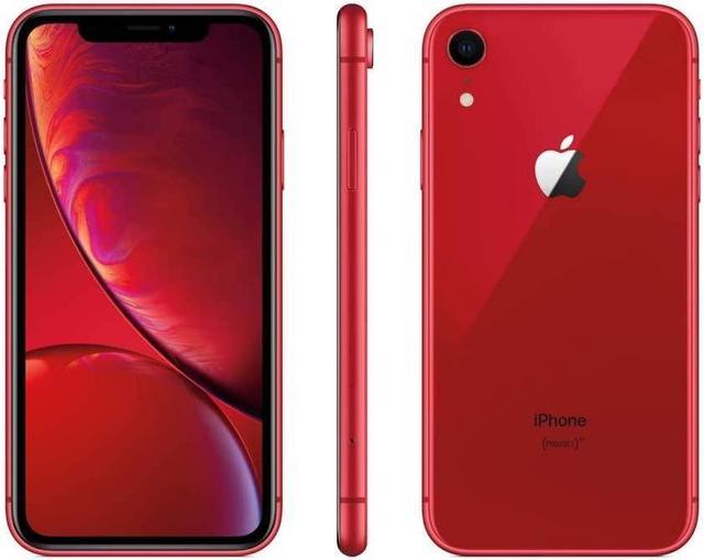 Refurbished: Apple iPhone XR A1984 (Fully Unlocked) 128GB Red