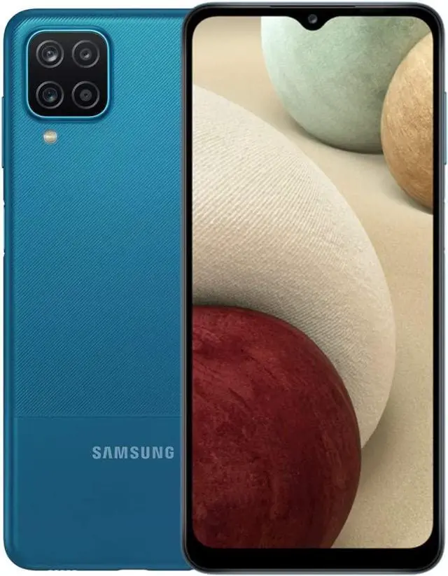 Main image of Samsung Galaxy A12 A125U (GSM Unlocked) 32GB Blue (Grade B)