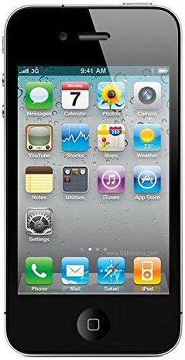 Refurbished: Apple iPhone 4s A1387 (Fully Unlocked) 8GB Black