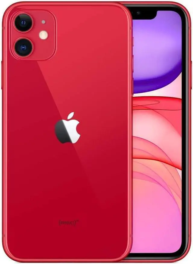 Alt view image 5 of 5 - Apple iPhone 11 A2111 (Fully Unlocked) 64GB Red (Grade C)