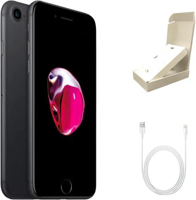Main image of Apple iPhone 7 A1660 (Fully Unlocked) 32GB Matte Black (Grade A) w/ Gift Box