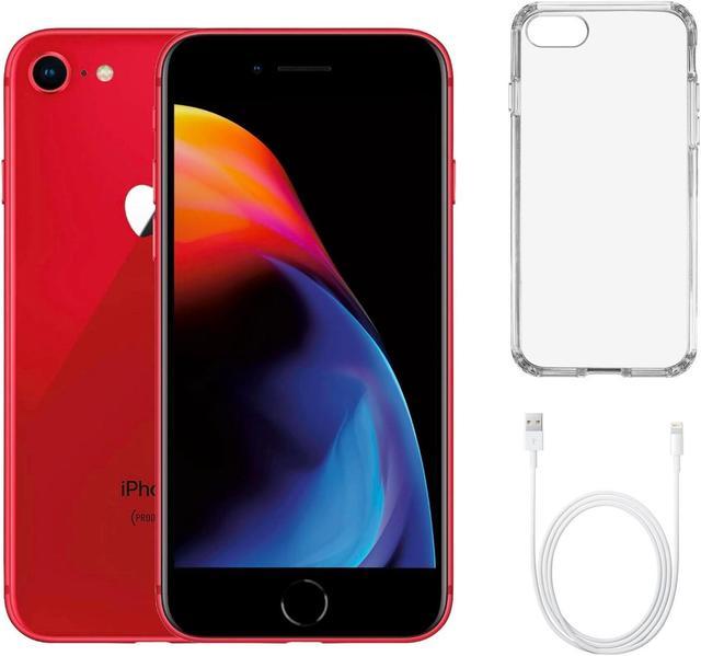 Refurbished: Apple iPhone 8 A1863 (Fully Unlocked) 64GB Red (Grade