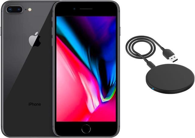 Apple iPhone 8 Plus A1864 (Fully Unlocked) 256GB Space Gray (Grade A) w/  Wireless Charger