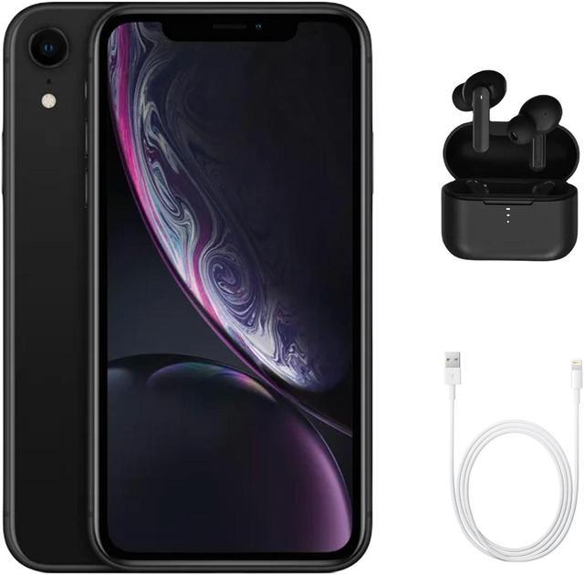 Refurbished: Apple iPhone XR A1984 (Fully Unlocked) 128GB Black