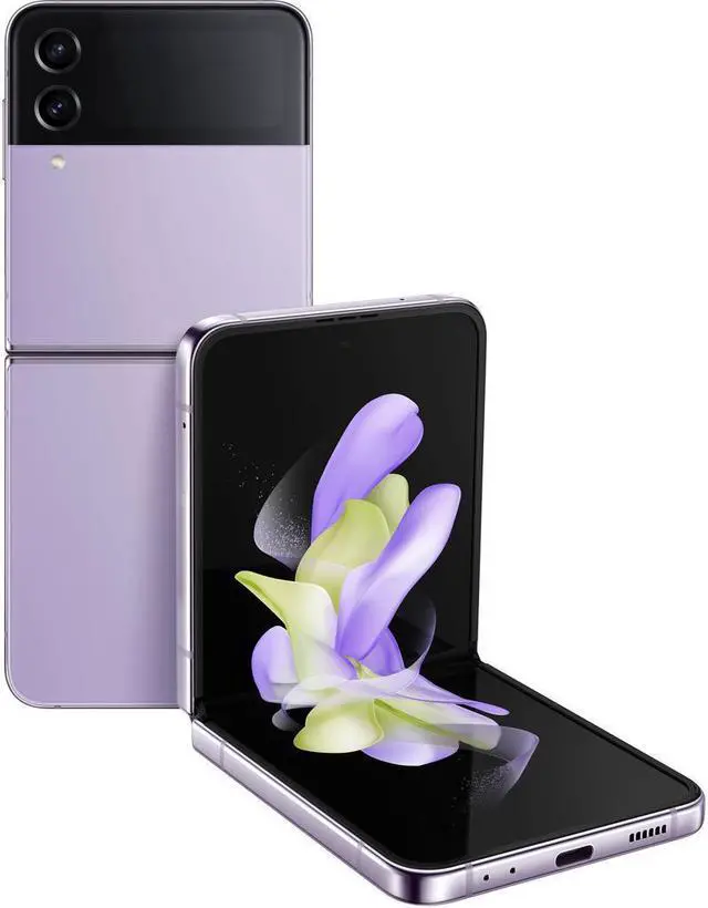Main image of Samsung Galaxy Z Flip4 5G F721U (Fully Unlocked) 256GB Bora Purple (Grade A+)