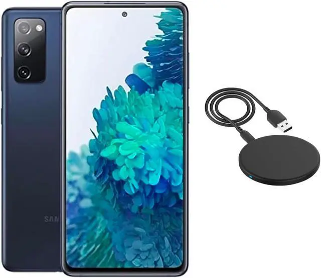 Main image of Samsung Galaxy S20 FE 5G G781V (Verizon Unlocked) 128GB Cloud Navy (Grade A+) w/ Wireless Charger
