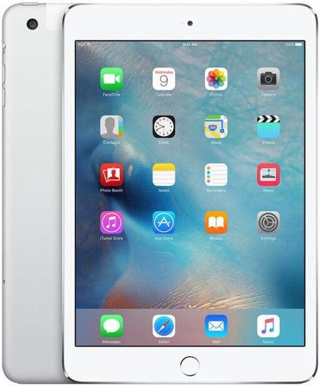 Apple iPad Mini 3 A1600 (WiFi + Cellular Unlocked) 16GB Silver (Grade A+)