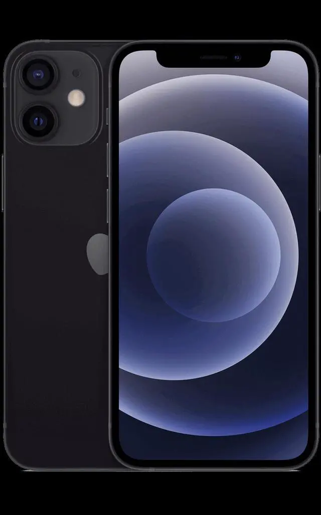 Main image of Apple iPhone 12 Mini A2176 (Fully Unlocked) 128GB Black (Grade C)