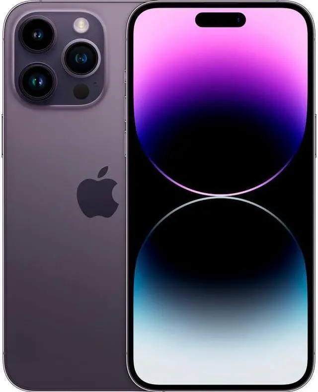 Main image of Apple iPhone 14 Pro Max A2651 (AT&T Only) 1TB Deep Purple (Grade A+)