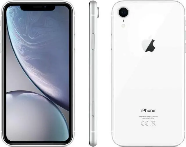 Main image of Apple iPhone XR A1984 (Fully Unlocked) 128GB White (Grade B)