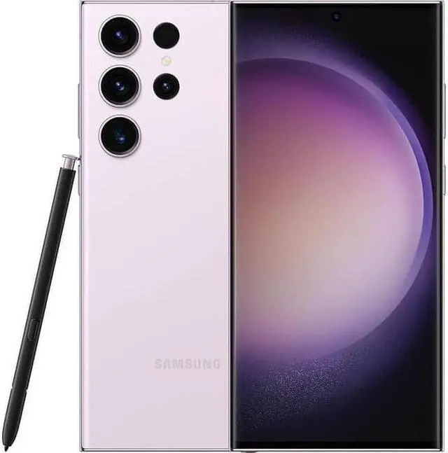 Main image of Samsung Galaxy S23 Ultra 5G S918U (T-Mobile Only) 256GB Lavender (Grade A+)