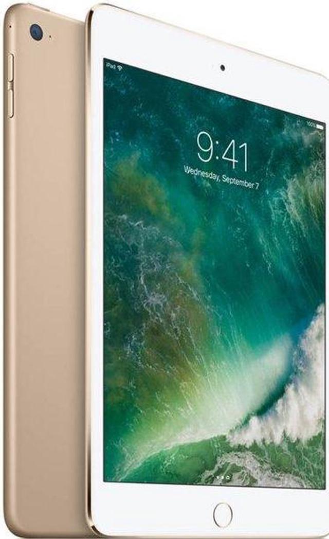 Refurbished: Apple iPad Mini 4 A1538 (WiFi) 128GB Gold (Grade A+)