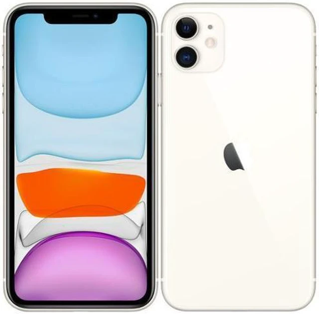 Alt view image 2 of 4 - Apple iPhone 11 A2111 (AT&T Only) 128GB White (Grade B)