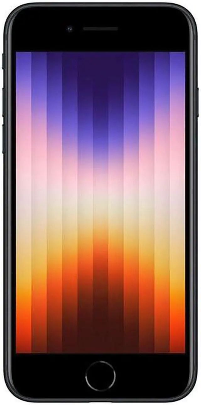 Alt view image 2 of 4 - Apple iPhone SE (3rd Gen) A2595 (Verizon Only) 64GB Midnight (Grade A+)