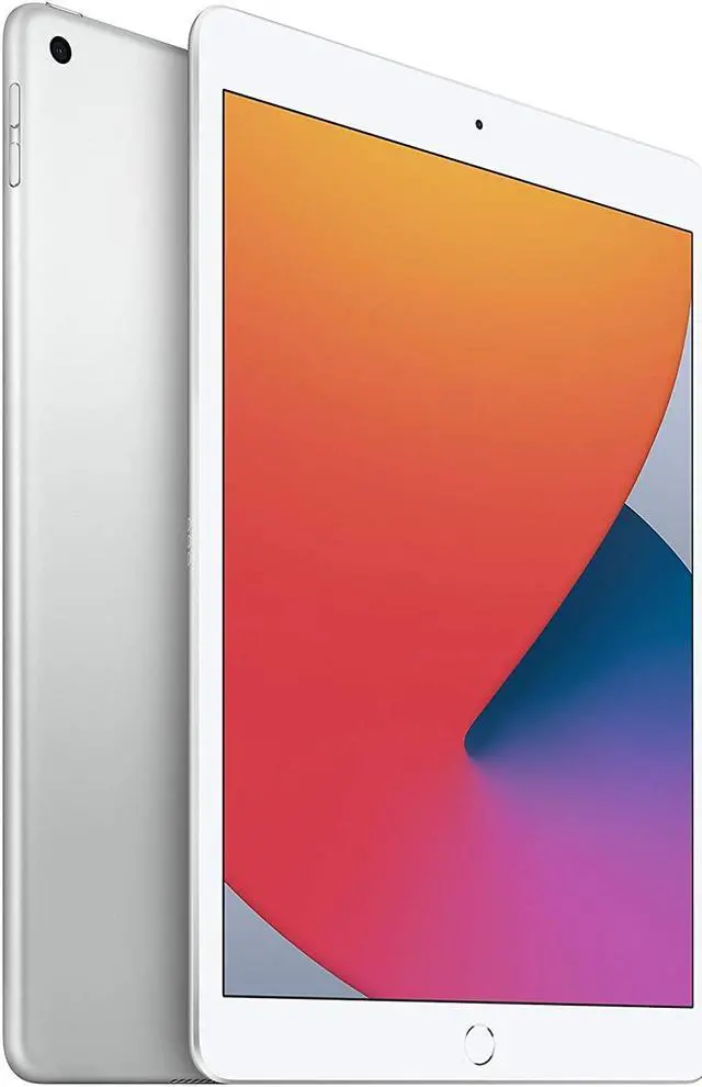 Alt view image 2 of 4 - Apple iPad 8th Gen A2428 (WiFi + Cellular Unlocked) 32GB Silver (Grade A+)