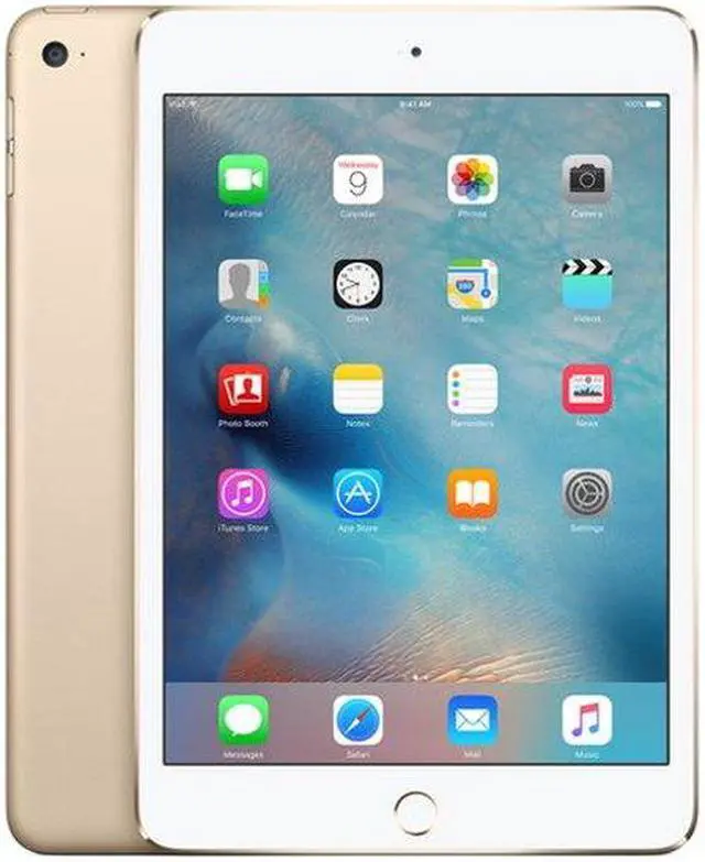 Alt view image 2 of 4 - Apple iPad Mini 4 A1550 (WiFi + Cellular Unlocked) 128GB Gold (Grade A+)