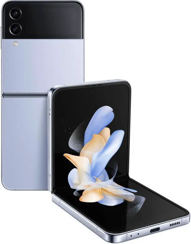 Main image of Samsung Galaxy Z Flip4 5G F721U (AT&T Only) 256GB Blue (Grade A+)