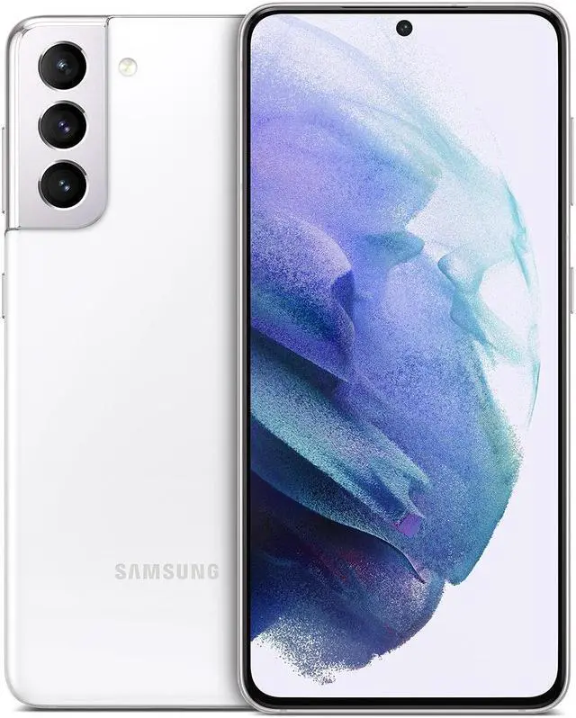 Main image of Samsung Galaxy S21 5G G991U (Verizon Only) 128GB Phantom White (Grade A)