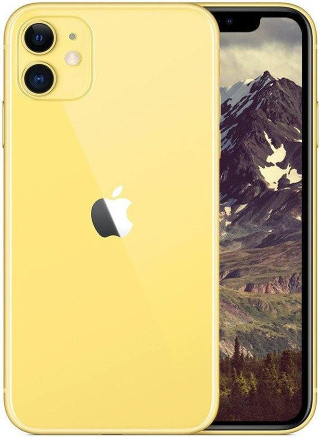 Main image of Apple iPhone 11 A2111 (AT&T Only) 64GB Yellow (Grade B)