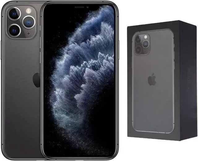 Main image of Apple iPhone 11 Pro Max A2161 (Fully Unlocked) 64GB Space Gray