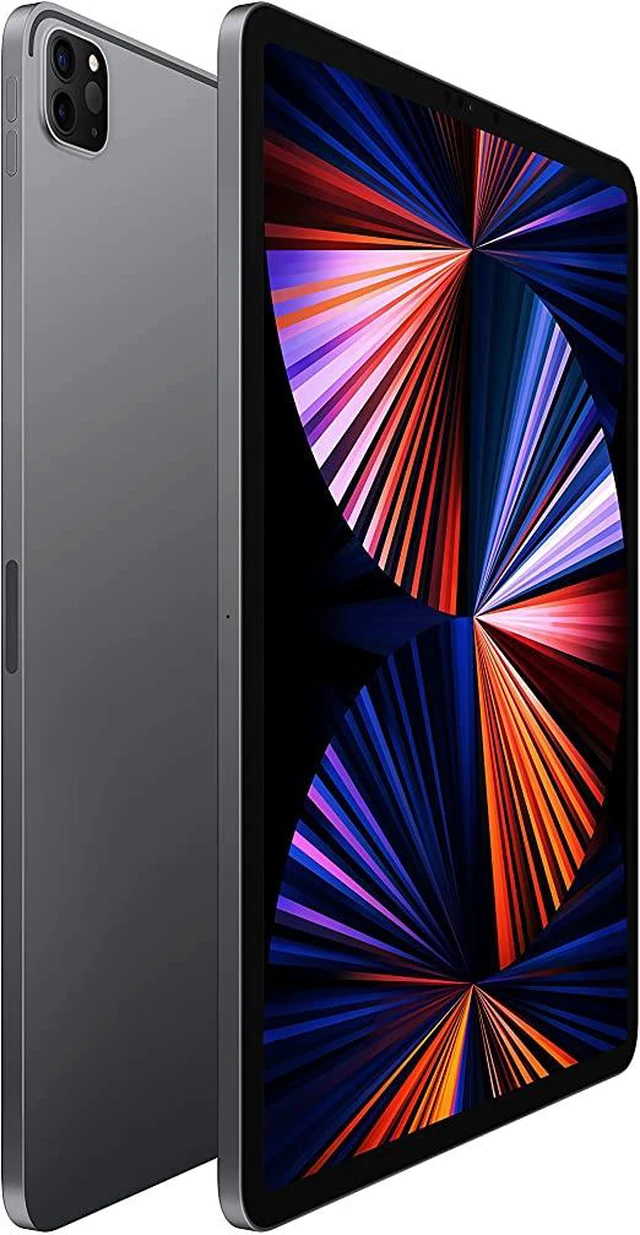 Alt view image 2 of 2 - Refurbished Apple iPad Pro 12.9" (5th Gen) A2378 (WiFi) 128GB Space Gray (Grade A) w/ Pre-Installed Tempered Glass
