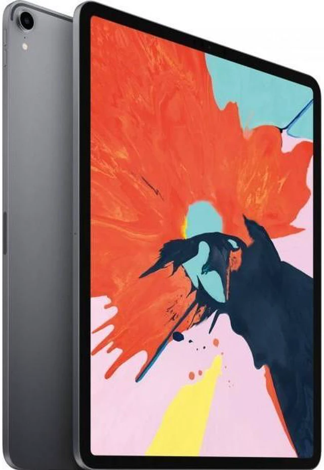 Alt view image 4 of 4 - Refurbished Apple iPad Pro 11 (2018) A2013 (WiFi + Cellular Unlocked) 256GB Space Gray (Grade A) w/ Pre-Installed Tempered Glass