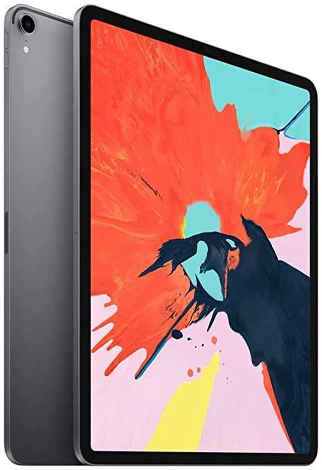Alt view image 2 of 4 - Refurbished Apple iPad Pro 12.9" (3rd Gen) A2014 (WiFi + Cellular Unlocked) 256GB Space Gray (Grade A) w/ Pre-Installed Tempered Glass