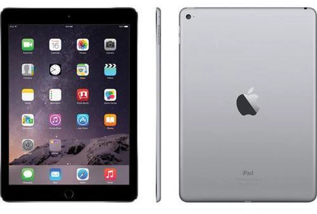 Alt view image 4 of 4 - Refurbished Apple iPad Air 2 A1567 (WiFi + Cellular Unlocked) 64GB Space Gray (Grade A+) w/ Pre-Installed Tempered Glass