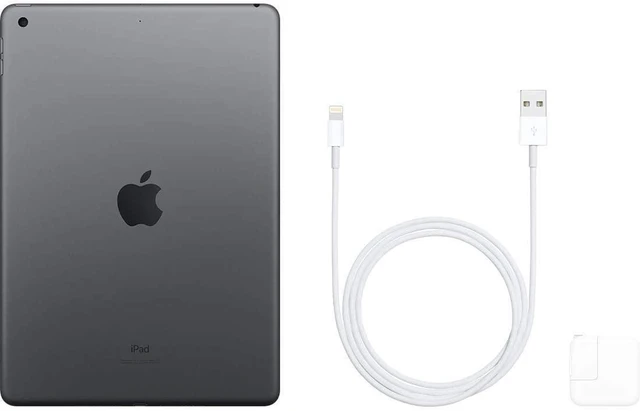 Alt view image 4 of 4 - Apple iPad 7th Gen A2197 (WiFi) 128GB Space Gray (Grade A+)