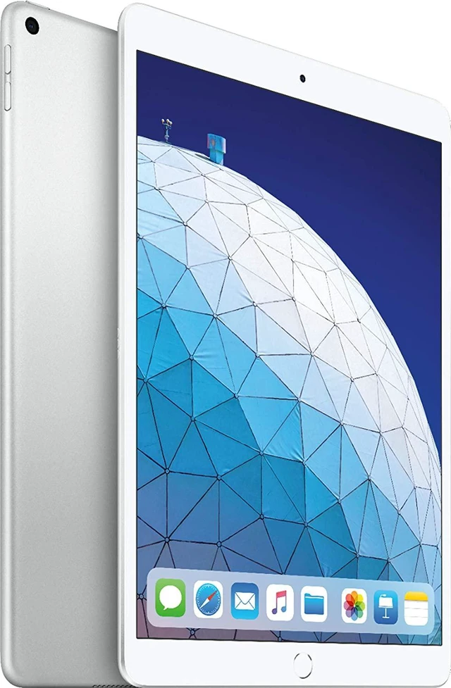 Main image of Refurbished Apple iPad Air 3 A2152 (WiFi) 64GB Silver (Grade A) w/ Pre-Installed Tempered Glass