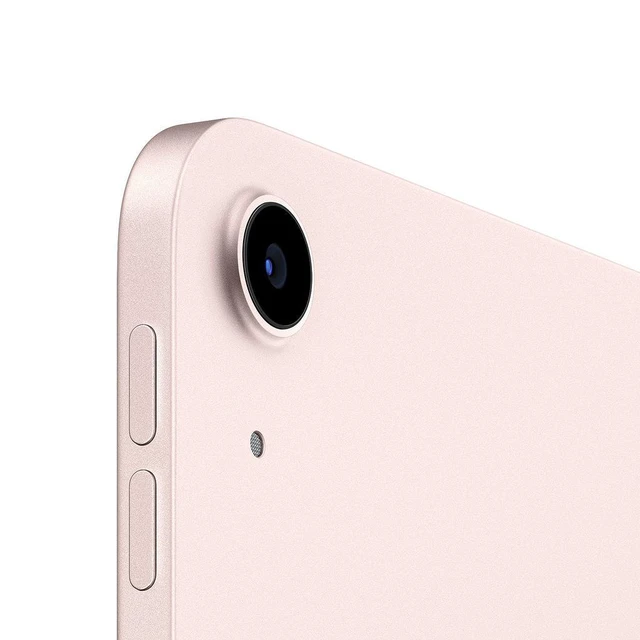 Alt view image 3 of 4 - Refurbished Apple iPad Air 5 A2589 (WiFi + Cellular Unlocked) 64GB Pink (Grade A) w/ Pre-Installed Tempered Glass