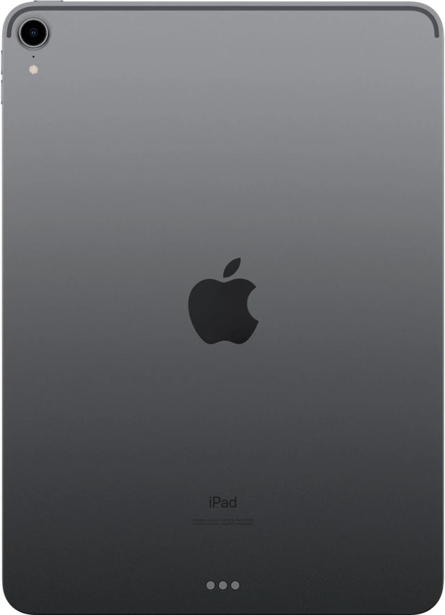 Alt view image 2 of 4 - Refurbished Apple iPad Pro 11" (2018) A1980 (WiFi) 256GB Space Gray (Grade A) w/ Pre-Installed Tempered Glass