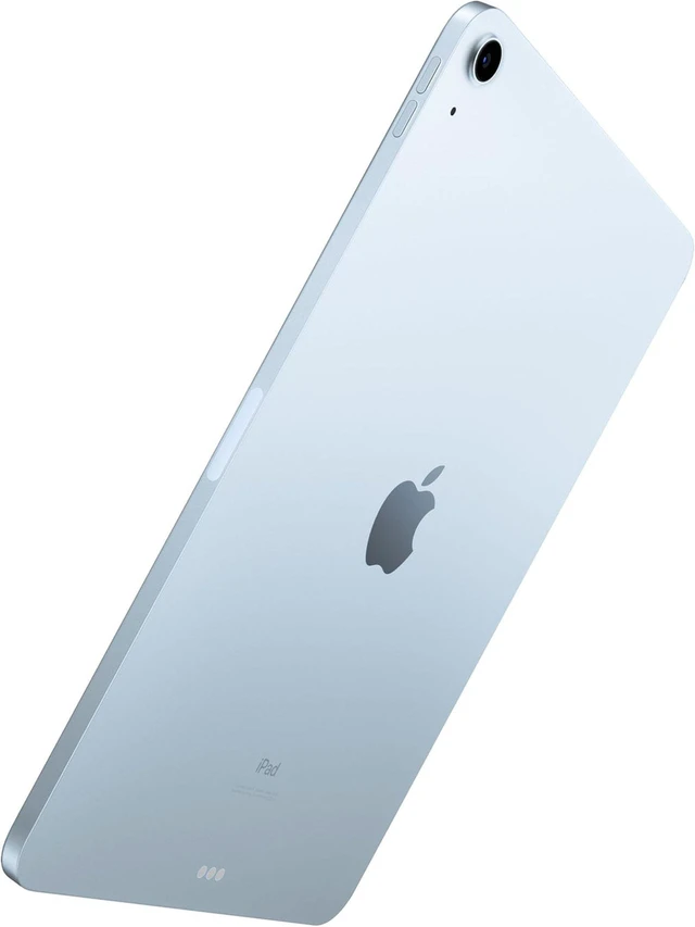 Alt view image 4 of 4 - Refurbished Apple iPad Air 4 A2316 (WiFi) 64GB Sky Blue (Grade A) w/ Pre-Installed Tempered Glass
