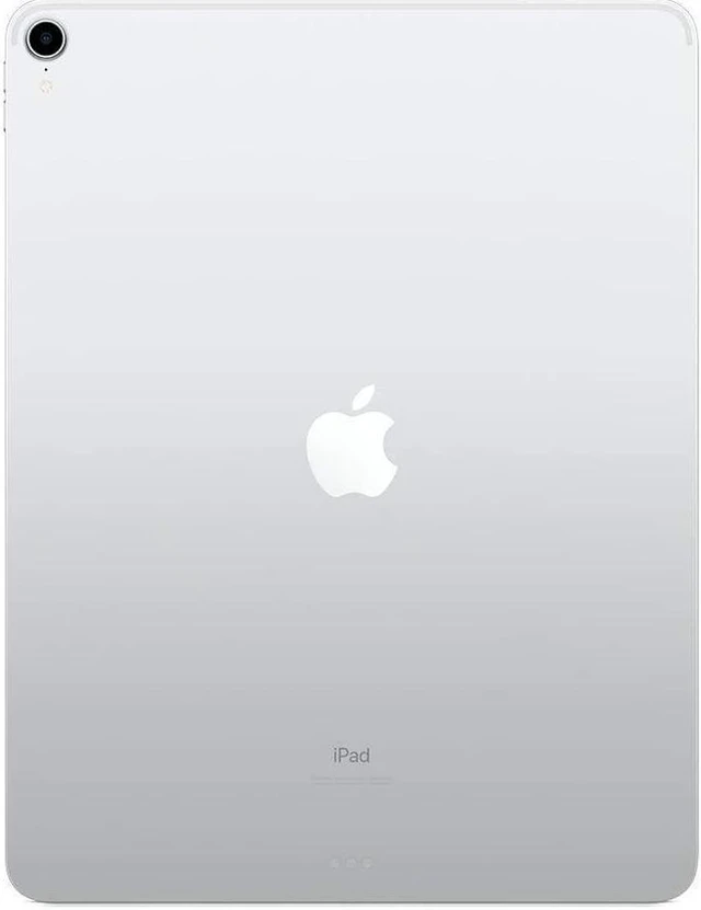 Alt view image 3 of 4 - Refurbished Apple iPad Pro 12.9" (3rd Gen) A2014 (WiFi + Cellular Unlocked) 64GB Silver (Grade A) w/ Pre-Installed Tempered Glass