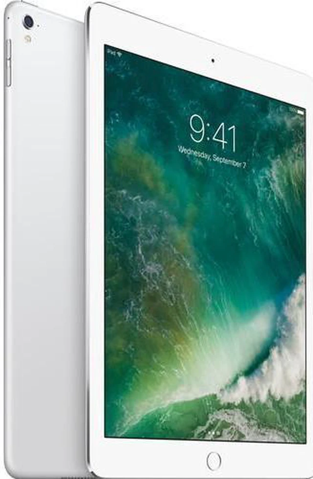 Alt view image 4 of 4 - Refurbished Apple iPad Pro 9.7 (1st Gen) A1673 (WiFi + Cellular Unlocked) 32GB Silver (Grade A+) w/ Pre-Installed Tempered Glass