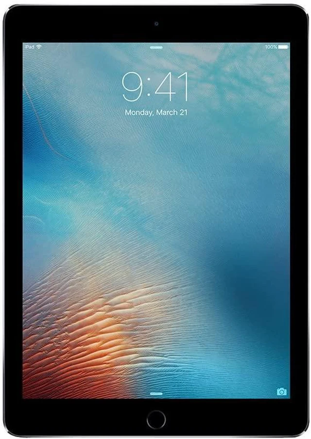 Alt view image 2 of 4 - Refurbished Apple iPad Pro 9.7 (1st Gen) A1673 (WiFi + Cellular Unlocked) 128GB Space Gray (Grade A) w/ Pre-Installed Tempered Glass