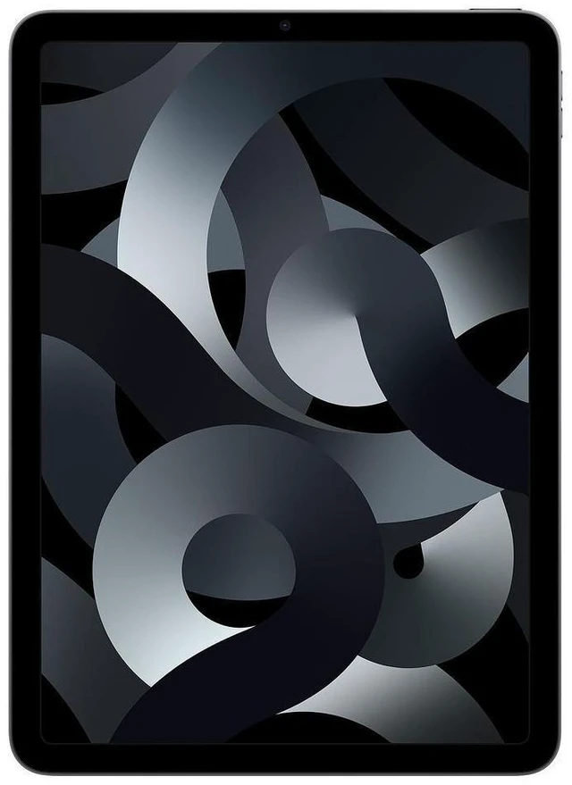 Alt view image 2 of 4 - Refurbished Apple iPad Air 5 A2588 (WiFi) 64GB Space Gray (Grade A+) w/ Pre-Installed Tempered Glass