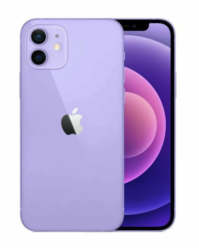 Main image of Apple iPhone 12 A2172 (Cricket Only) 256GB Purple (Grade A+)