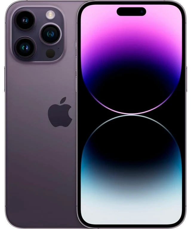 Main image of Apple iPhone 14 Pro Max A2651 (T-Mobile Only) 128GB Deep Purple (Grade A)