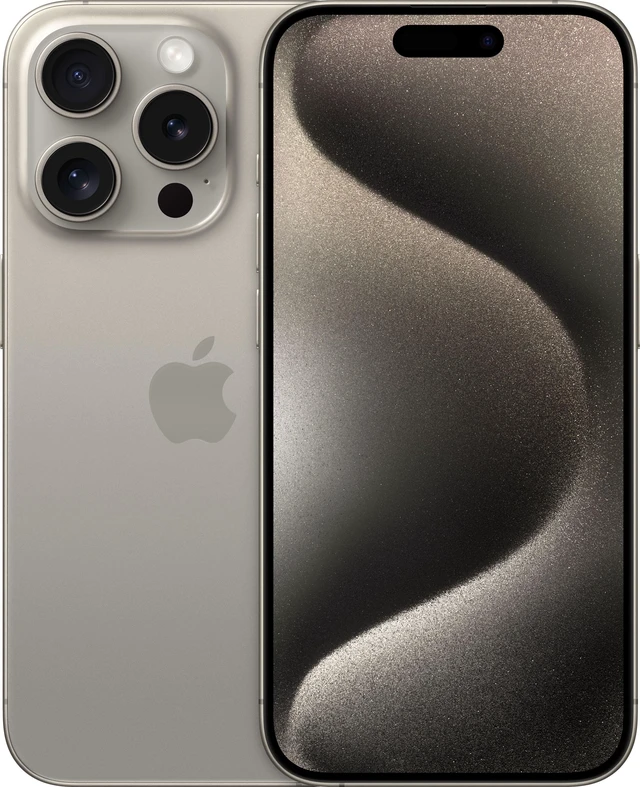 Main image of Apple iPhone 15 Pro A2848 (Fully Unlocked) 128GB Natural Titanium (Grade A+)
