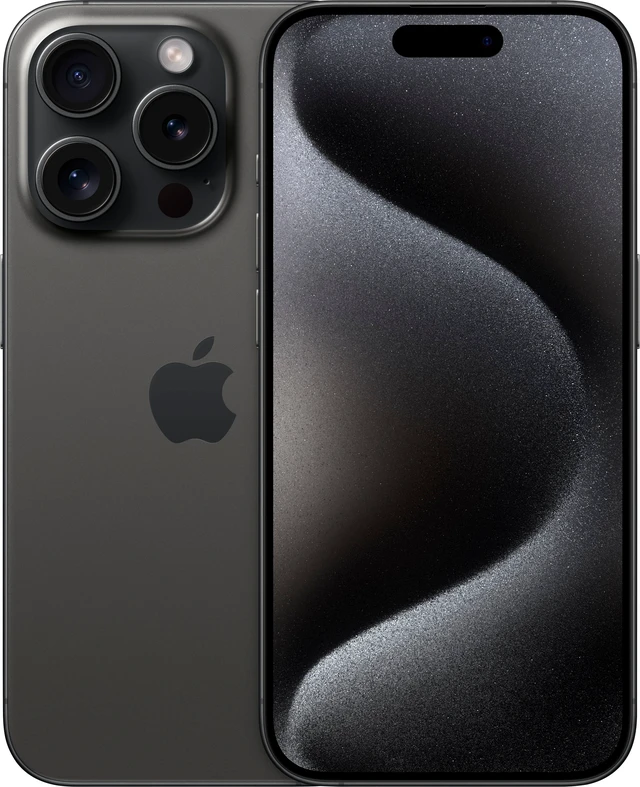 Main image of Apple iPhone 15 Pro A2848 (Fully Unlocked) 1TB Black Titanium (Grade B)