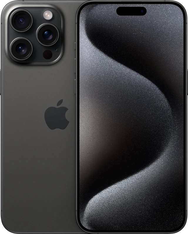 Main image of Apple iPhone 15 Pro Max A2849 (Fully Unlocked) 256GB Black Titanium (Grade A)
