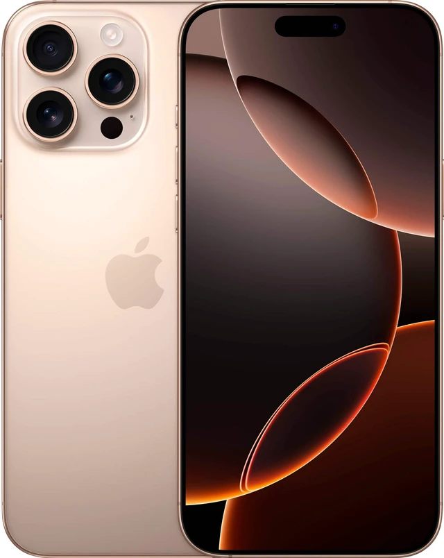 Main image of Apple iPhone 16 Pro Max A3084 (Fully Unlocked) 256GB Desert Titanium (Grade B)