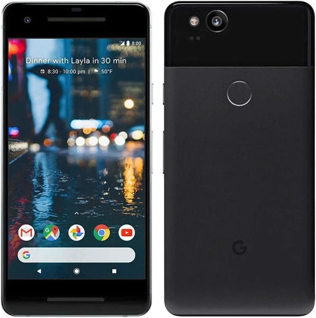 Main image of Google Pixel 2 G011A (Verizon Only) 64GB Just Black (Grade A+)