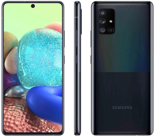 Main image of Samsung Galaxy A71 5G UW A716V (Verizon Only) 128GB Prism Bricks Black (Grade A+)