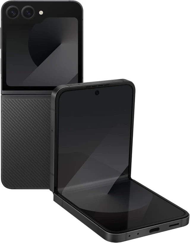 Main image of Samsung Galaxy Z Flip6 5G F741U (Fully Unlocked) 512GB Crafted Black (Grade A)