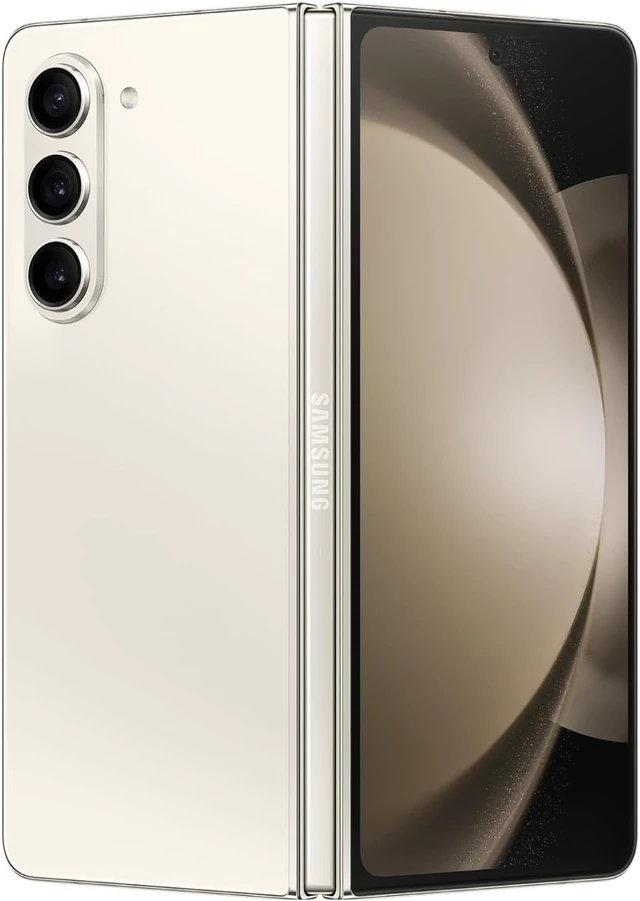 Alt view image 2 of 3 - Samsung Galaxy Z Fold5 F946U (Spectrum Mobile Only) 256GB Cream (Grade A+)