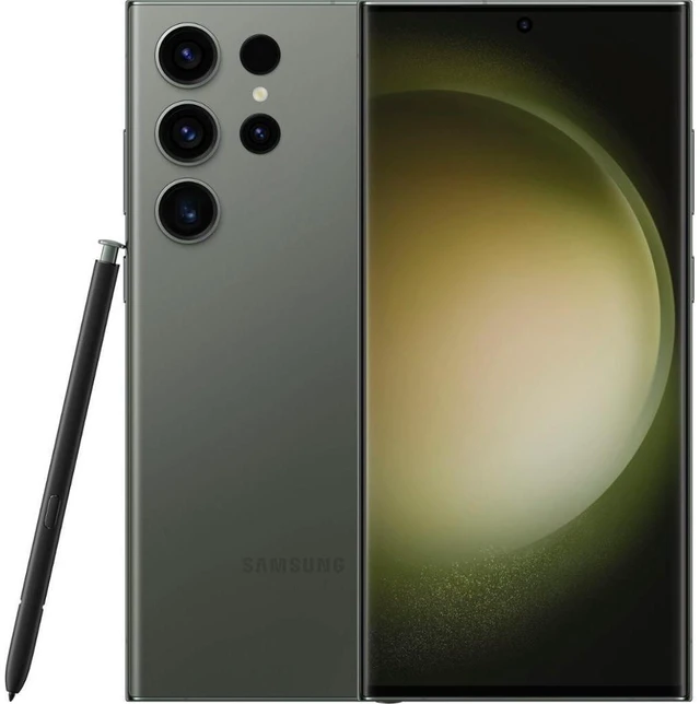 Main image of Samsung Galaxy S23 Ultra 5G S918U (Fully Unlocked) 256GB Green (Grade B)